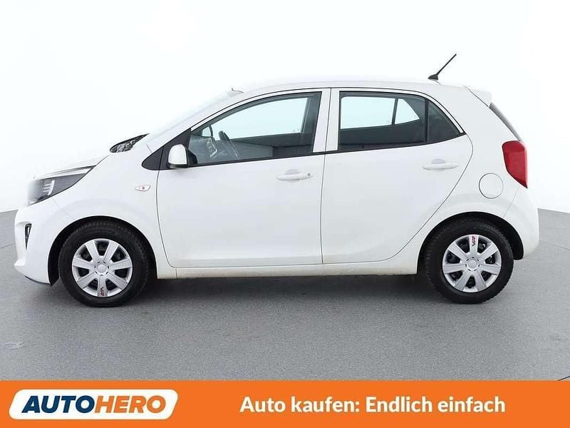 Gebraucht Kia Picanto 67 PS (49 kW) 2017 Weiß Kleinwagen