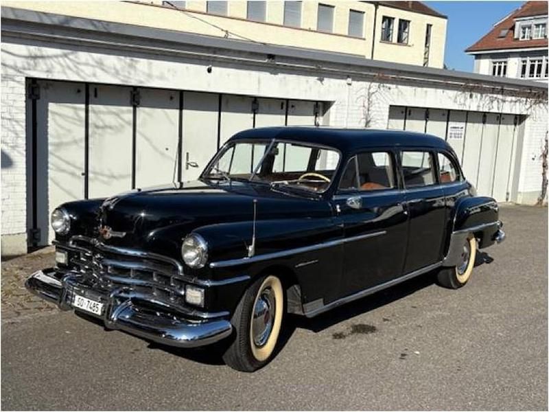 Schwarz Gebraucht 1950 Chrysler Windsor Limousine | € 27.000 - Bild 1/4