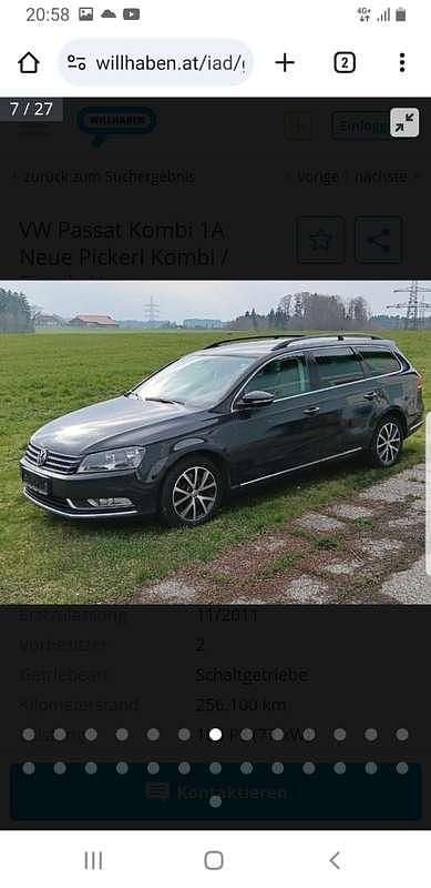 Grau Gebraucht 2011 VW Passat Highline Kombi | € 5.600 (Fairer Preis) - Bild 1/4