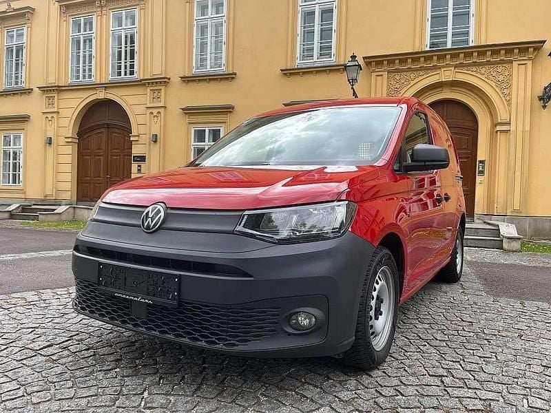 Gebraucht VW Caddy 122 PS (89 kW) 2020 Rot Van / Kleinbus