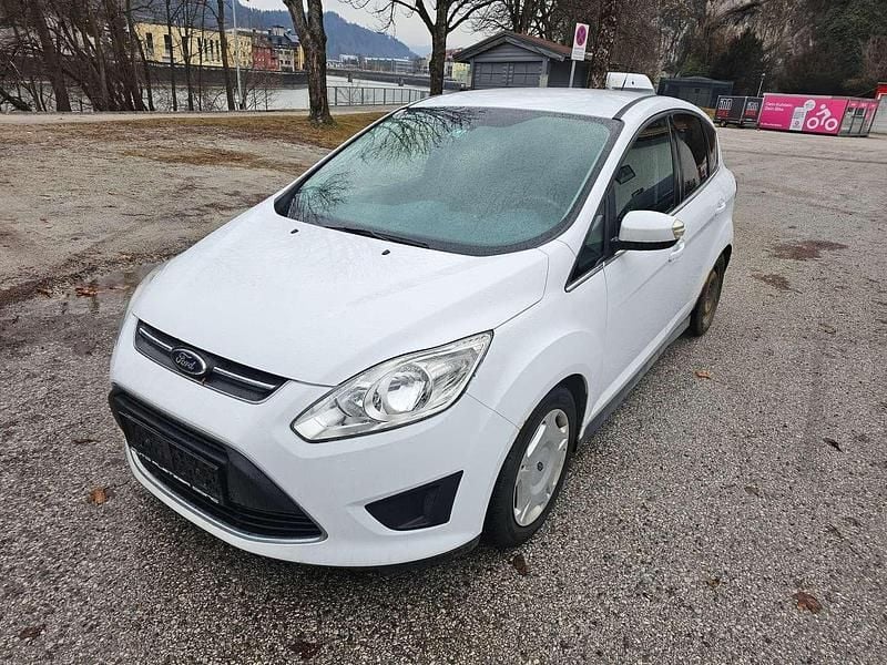 Gebraucht Ford C-MAX Trend 105 PS (77 kW) 2012 Weiß Van / Kleinbus