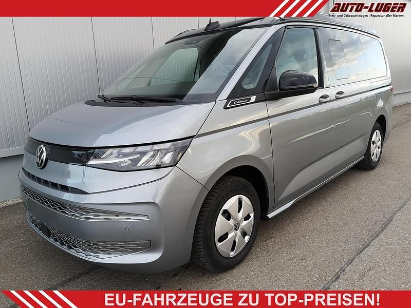 Neu VW California Beach 2025 Monosilber metallic dach schwarz Van