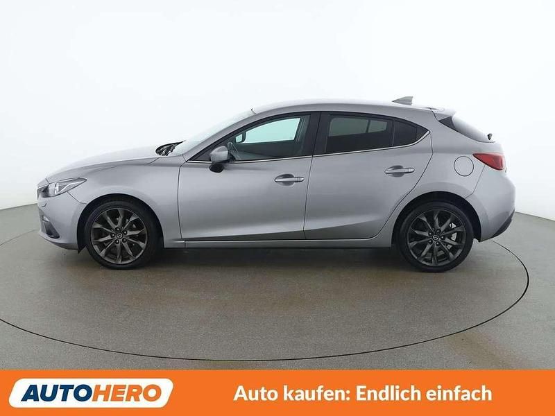 Gebraucht Mazda 3 Takumi-Line 105 PS (77 kW) 2016 Grau Kleinwagen