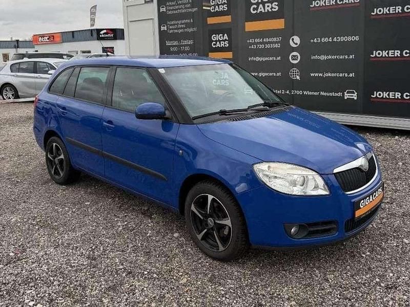 Gebraucht Skoda Fabia Ambiente 69 PS (50 kW) 2008 Blau Kombi