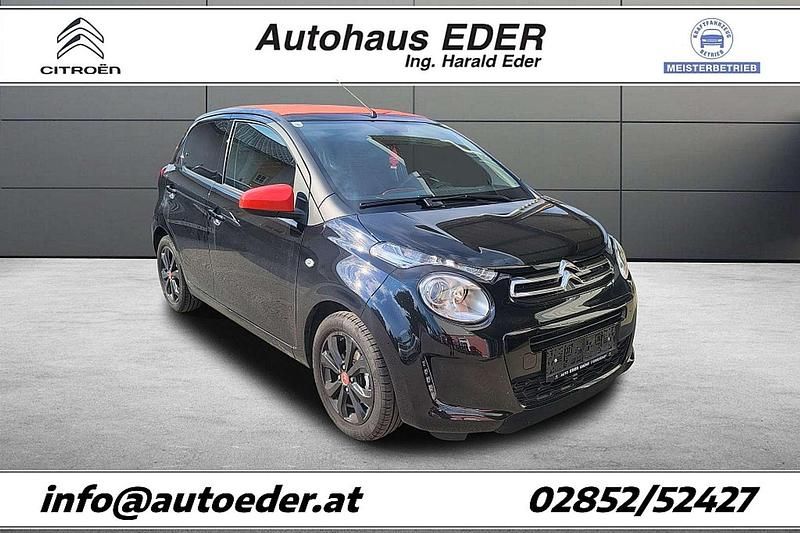 Schwarz Gebraucht 2021 Citroën C1 Shine Kleinwagen | € 13.290 - Bild 1/4