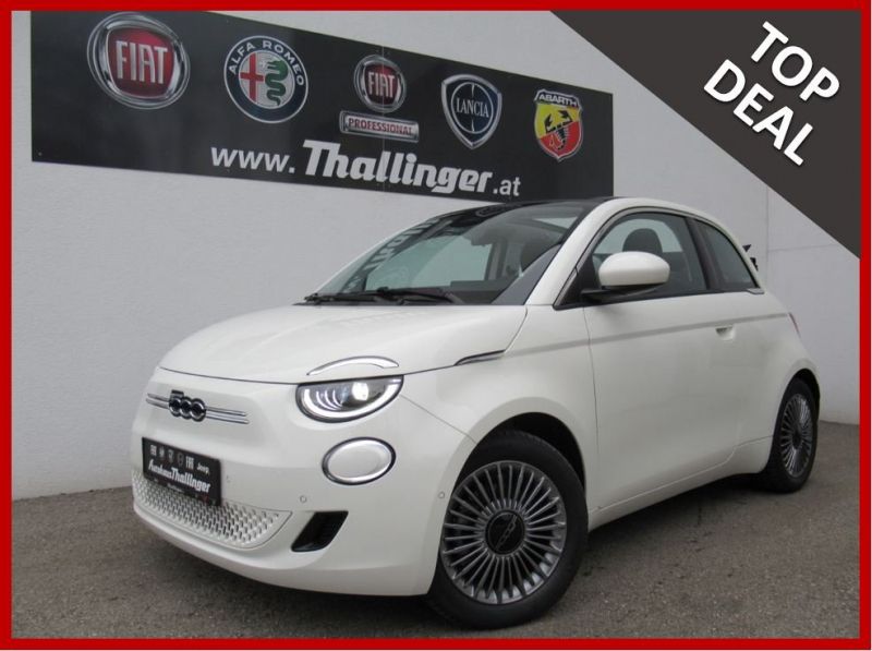 Weiß Gebraucht 2024 Fiat 500e Cabrio | € 29.980 (Teuer) - Bild 1/3