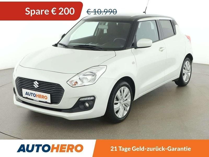 Weiß Gebraucht 2017 Suzuki Swift Kleinwagen | € 10.790 (Fairer Preis) - Bild 1/3