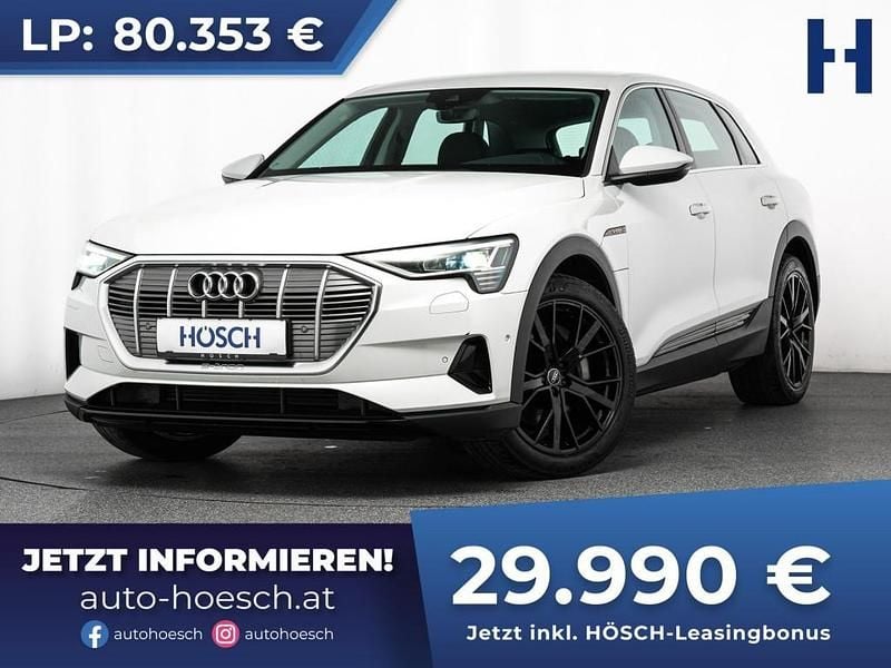 Weiss Gebraucht 2022 Audi e-tron Sport SUV | € 31.490 (Superpreis) - Bild 1/4