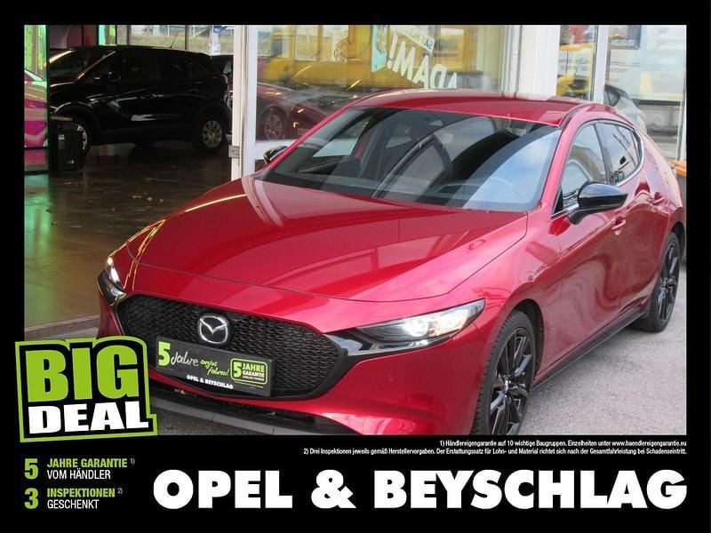 Gebraucht Mazda 3 Homura-Line 150 PS (110 kW) 2022 Rot Limousine