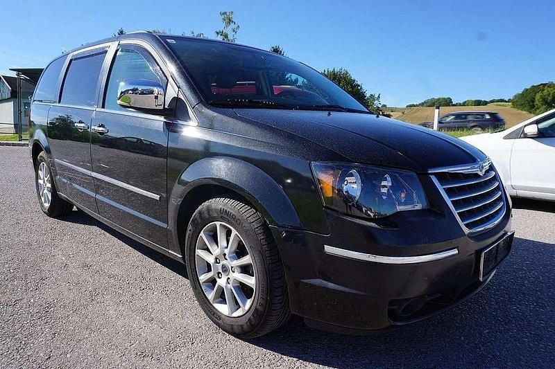 Gebraucht Chrysler Voyager Limited 163 PS (119 kW) 2008 Schwarz Van / Kleinbus