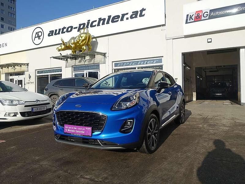 Gebraucht Ford Puma Titanium 125 PS (91 kW) 2021 Blau SUV