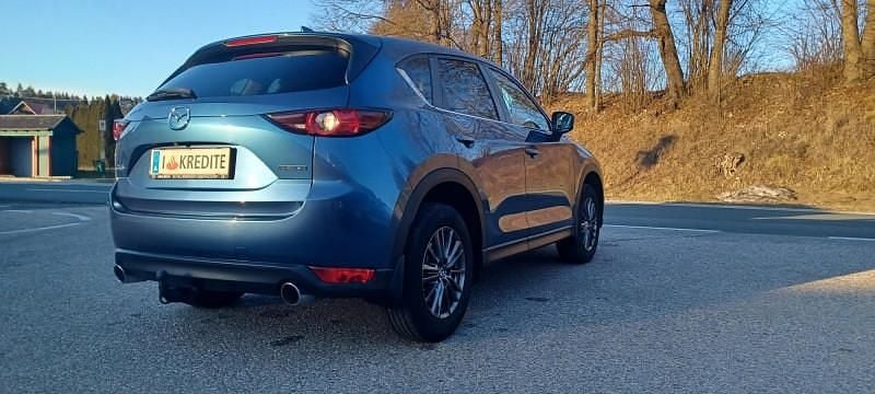Gebraucht Mazda CX-5 150 PS (110 kW) 2020 Blau SUV