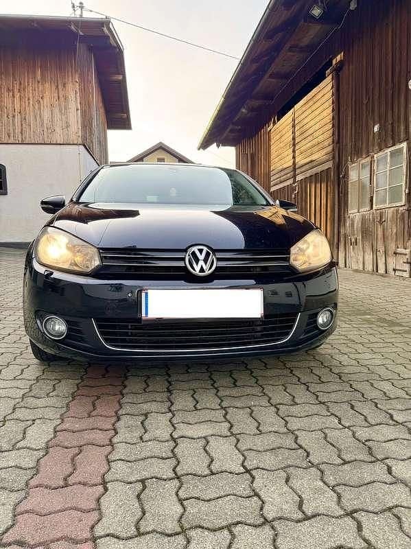 Gebraucht VW Golf VI Highline 110 PS (80 kW) 2009 Schwarz Kleinwagen