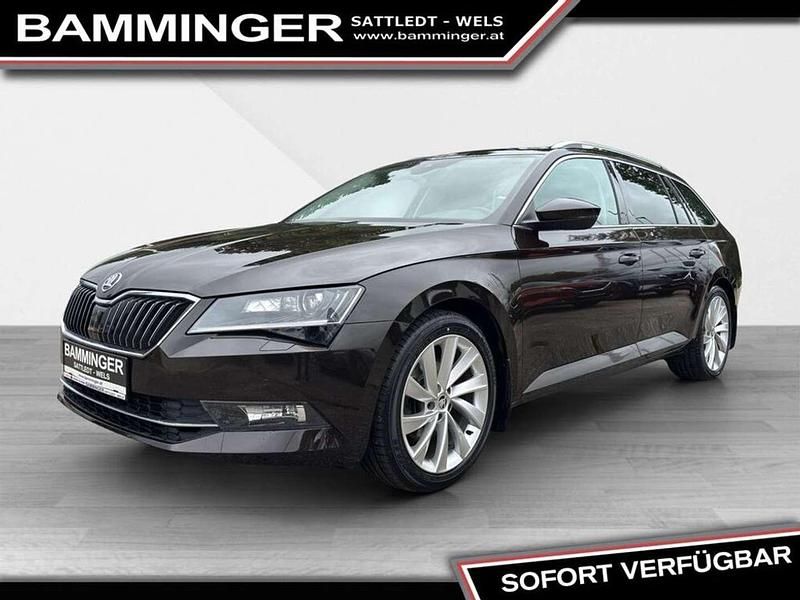 Gebraucht Skoda Superb Style 190 PS (139 kW) 2017 Braun Kombi