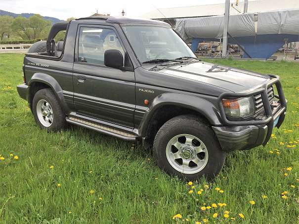 Mitsubishi pajero cabrio