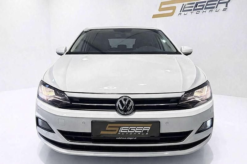 Gebraucht VW Polo Comfortline 95 PS (69 kW) 2019 Weiß Kleinwagen
