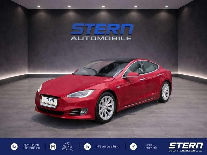 Rot Gebraucht 2018 Tesla Model S Performance Kleinwagen | € 29.900 (Fairer Preis) - Bild 1/4