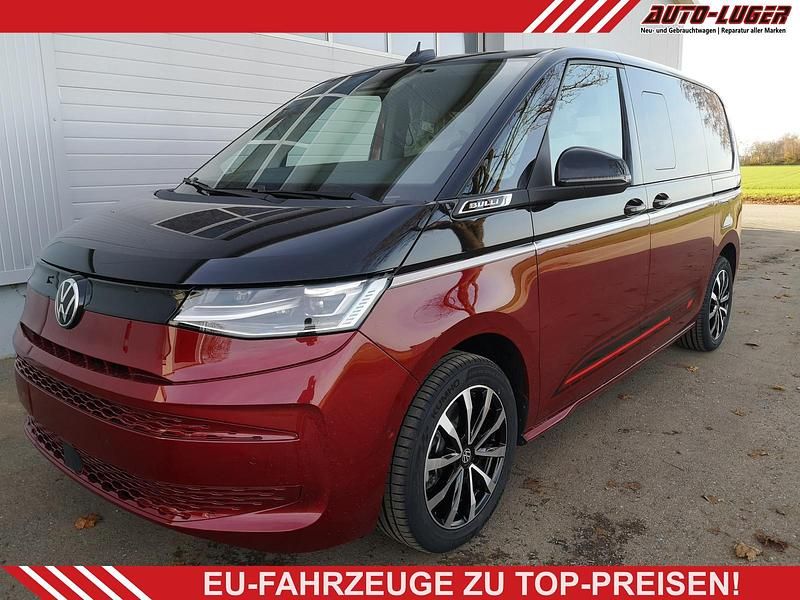 Neu VW Multivan Edition 2026 Deepblack perleffekt / fortanarot met. Van