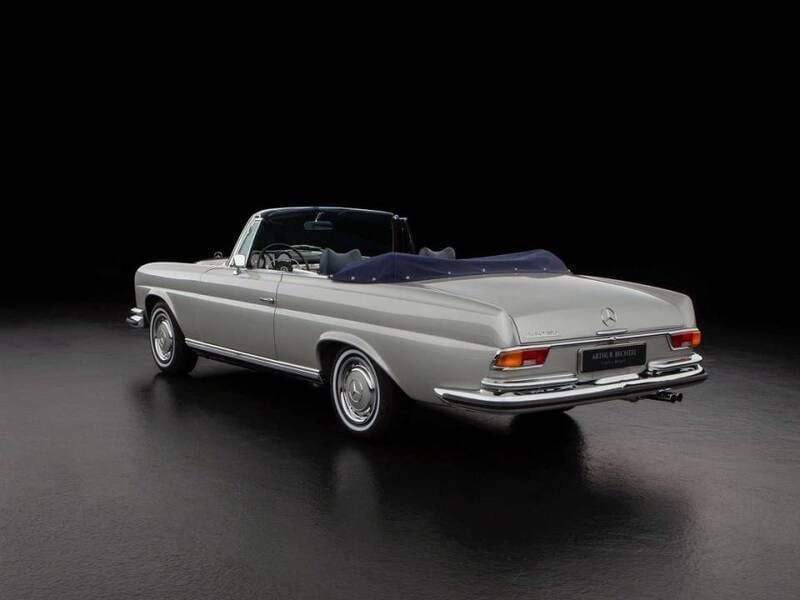Gebraucht Mercedes 280 SE 160 PS (117 kW) 1971 Silber Cabrio