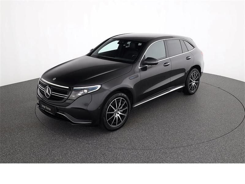 Gebraucht Mercedes EQC400 AMG line 300 kW (408 PS) 2021 Graphitgrau SUV