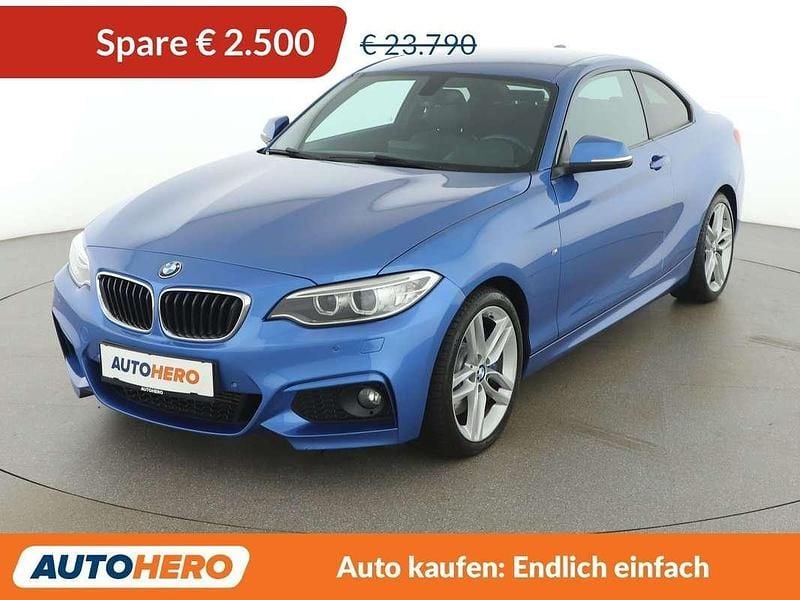 Blau Gebraucht 2015 BMW 228 M Sport Coupé | € 21.290 - Bild 1/3