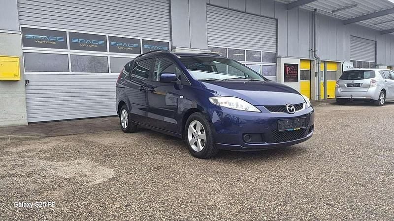 Gebraucht Mazda 5 110 PS (80 kW) 2007 Blau Van / Kleinbus