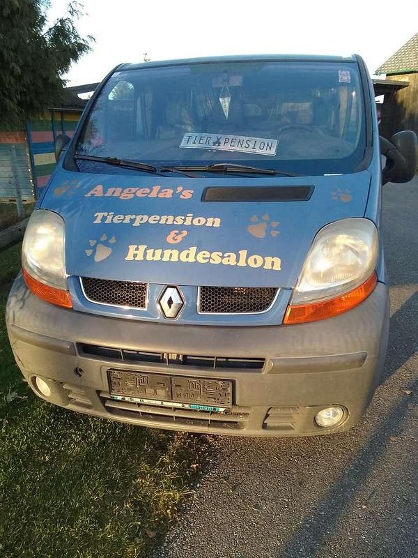 Gebraucht Renault Trafic 101 PS (74 kW) 2001 Blau Van / Kleinbus