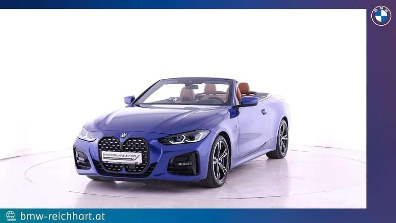 Gebraucht BMW 430 Cabriolet Efficient Dynamics 258 PS (189 kW) 2021 Blau Cabrio