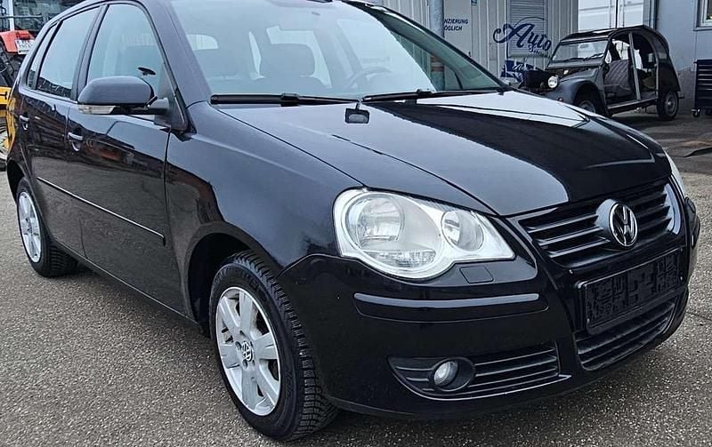 Gebraucht VW Polo Comfortline 60 PS (44 kW) 2008 Schwarz Kleinwagen