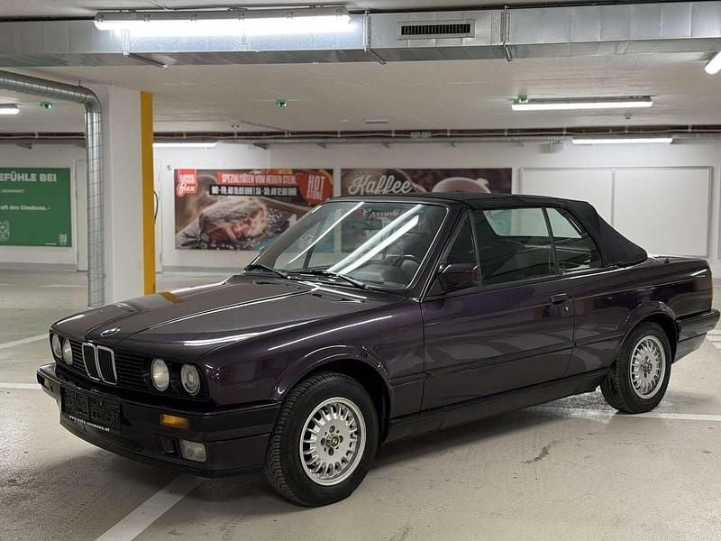 Violett Gebraucht 1993 BMW 318 Cabriolet Shadowline Cabrio | € 16.500 - Bild 1/4