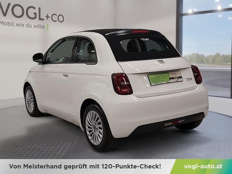 Gebraucht Fiat 500e 86 kW (118 PS) 2023 Weiß Cabrio