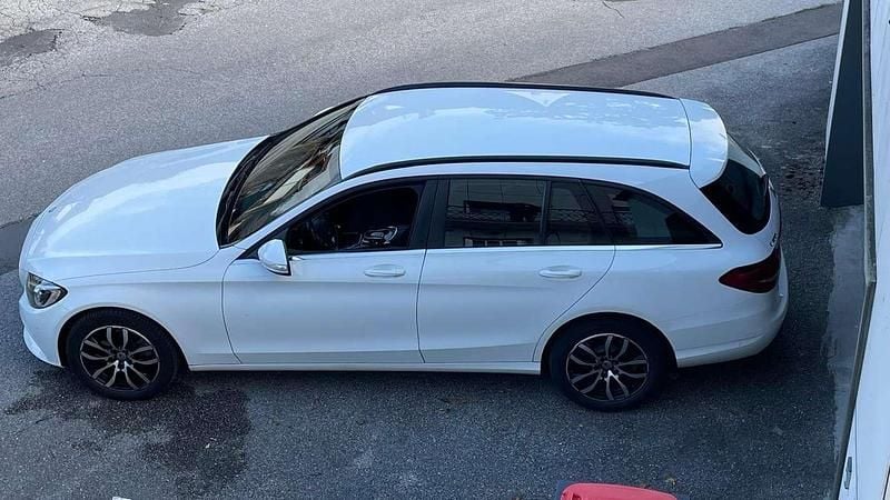 Gebraucht Mercedes C180 116 PS (85 kW) 2015 Weiß Kombi
