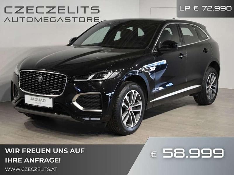 Schwarz Gebraucht 2022 Jaguar F-Pace R-Dynamic SUV | € 58.999 - Bild 1/4