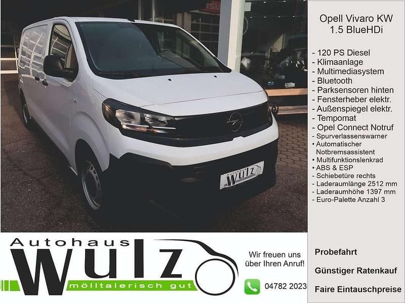 Weiß Neu 2025 Opel Vivaro S Van / Kleinbus | € 29.900 (Etwas zu teuer) - Bild 1/4