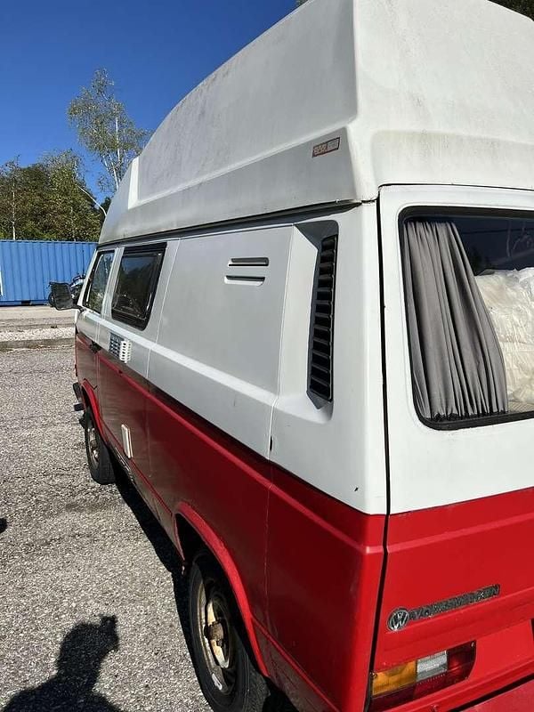 Rot Gebraucht 1984 VW T3 Van | € 9.500 - Bild 1/4