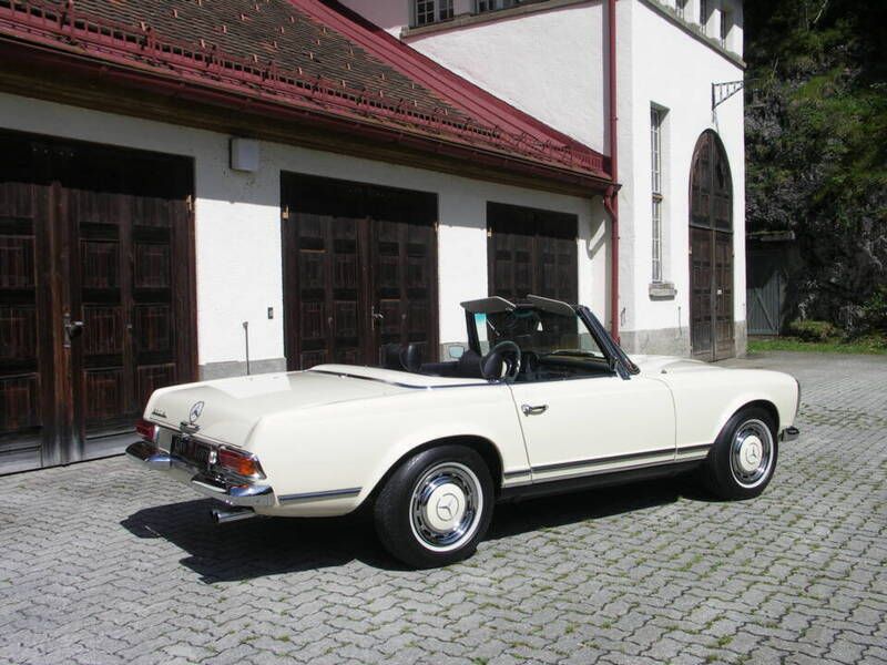 Gebraucht Mercedes SL280 170 PS (125 kW) 1969 Weiß Cabrio