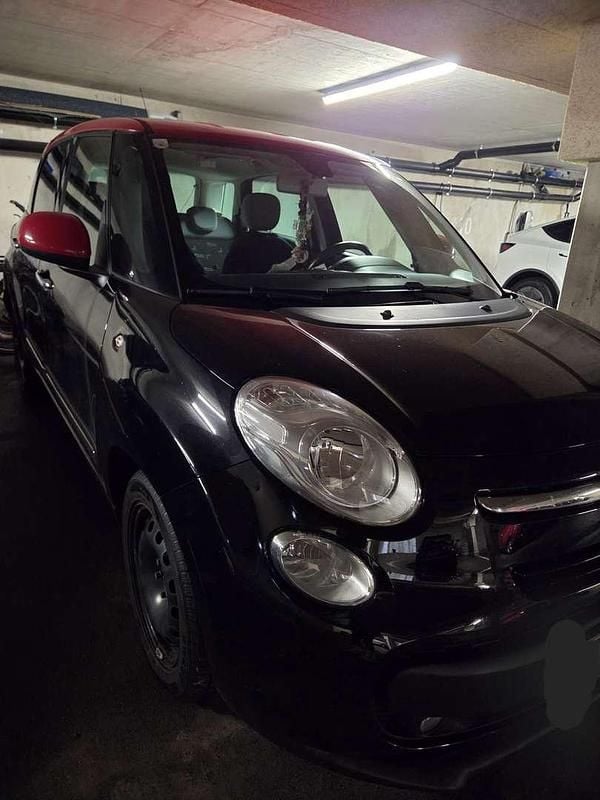 Gebraucht Fiat 500L Pop Star 120 PS (88 kW) 2014 Schwarz Van / Kleinbus