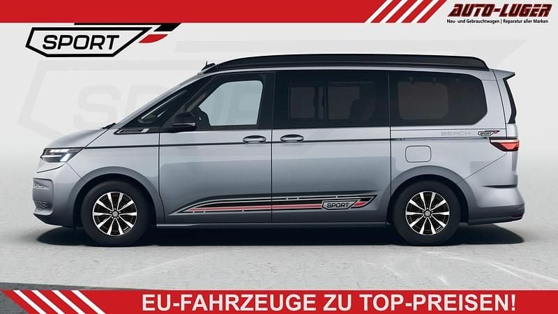 Neu VW California Edition 2025 Monosilber metallic dach schwarz Van