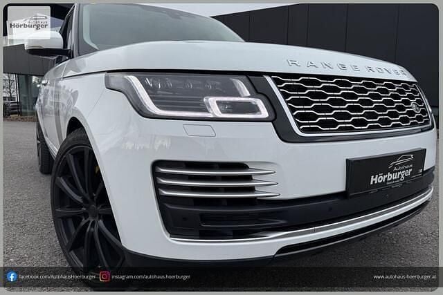 Weiß Gebraucht 2018 Land Rover Range Rover Autobiography SUV | € 73.950 - Bild 1/4