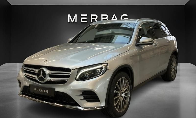 Gebraucht Mercedes GLC250 AMG line 211 PS (155 kW) 2018 Iridiumsilber metallic SUV