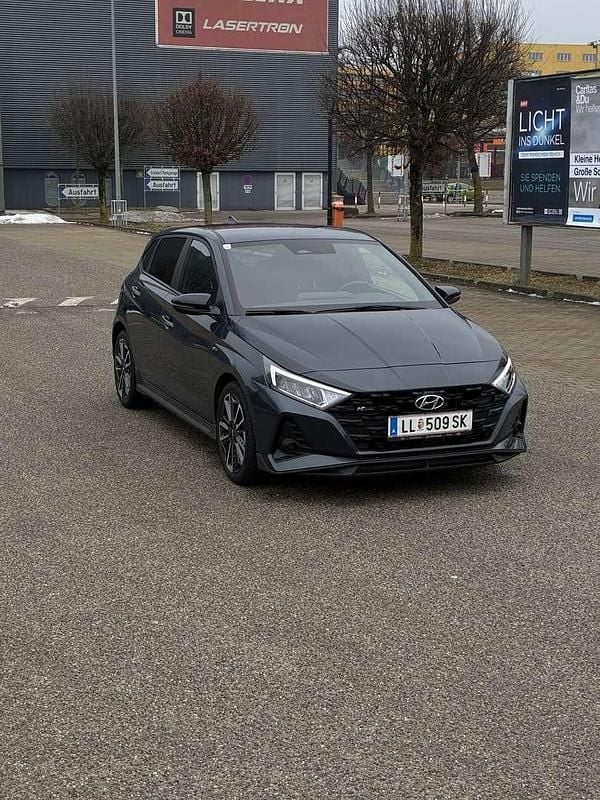 Gebraucht Hyundai i20 N Line 99 PS (72 kW) 2023 Grau Kleinwagen