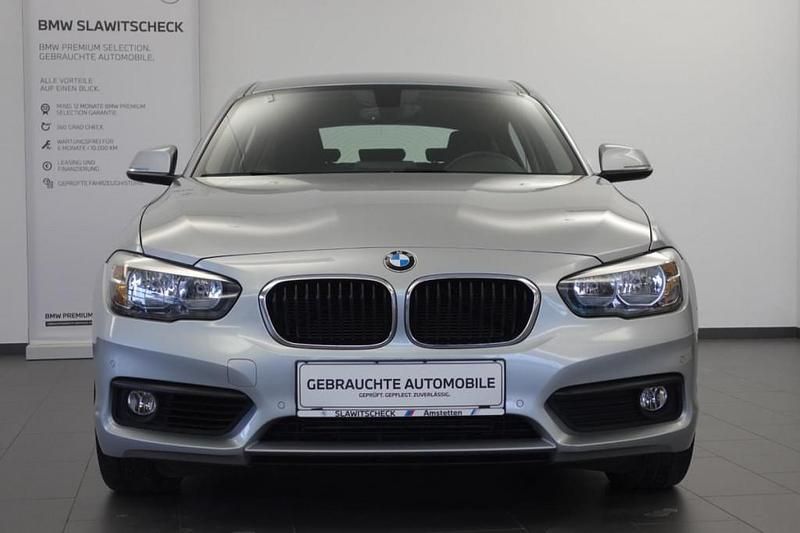 Gebraucht BMW 116 Advantage 109 PS (80 kW) 2018 Silber Kleinwagen