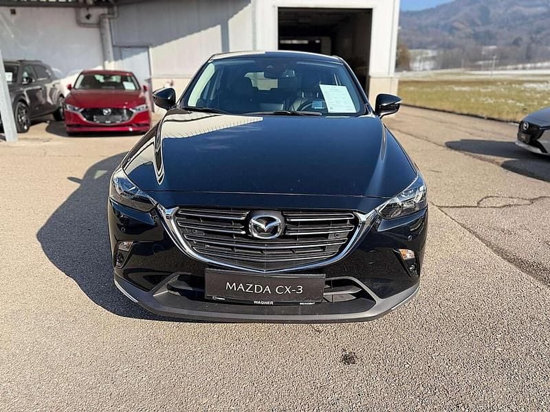 Gebraucht Mazda CX-3 121 PS (88 kW) 2018 Schwarz SUV