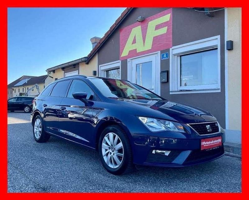 Blau Gebraucht 2018 Seat Leon ST Reference Kombi | € 9.700 (Etwas zu teuer) - Bild 1/4