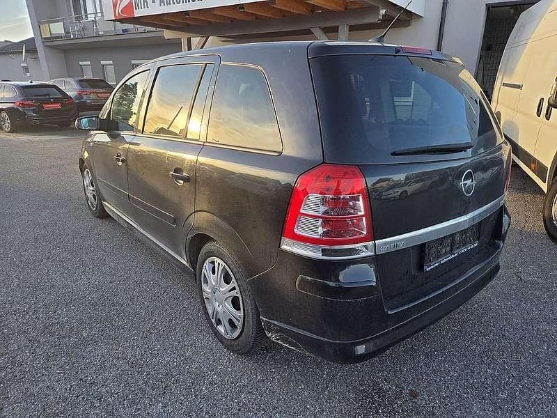 Gebraucht Opel Zafira Sport 125 PS (91 kW) 2008 Schwarz Van / Kleinbus