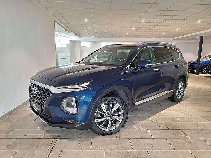 Gebraucht Hyundai Santa Fe 185 PS (136 kW) 2019 Blau SUV