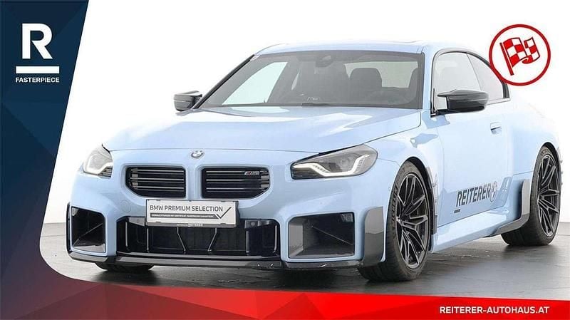 Blau (m zandvoort blau) Gebraucht 2024 BMW M2 M Performance Coupé | € 98.911 - Bild 1/4