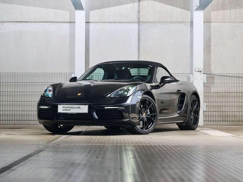Schwarz metallic Gebraucht 2023 Porsche 718 Boxster Cabrio | € 78.940 (Fairer Preis) - Bild 1/4