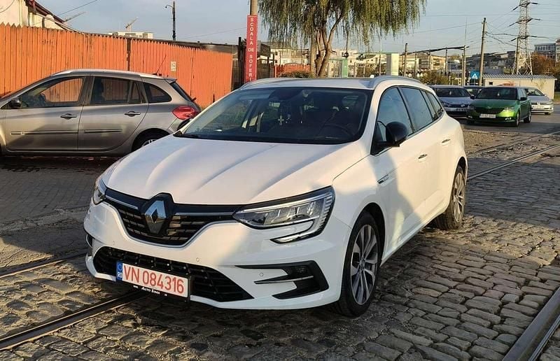 Gebraucht Renault Mégane GrandTour Techno 116 PS (85 kW) 2023 Weiß Kombi