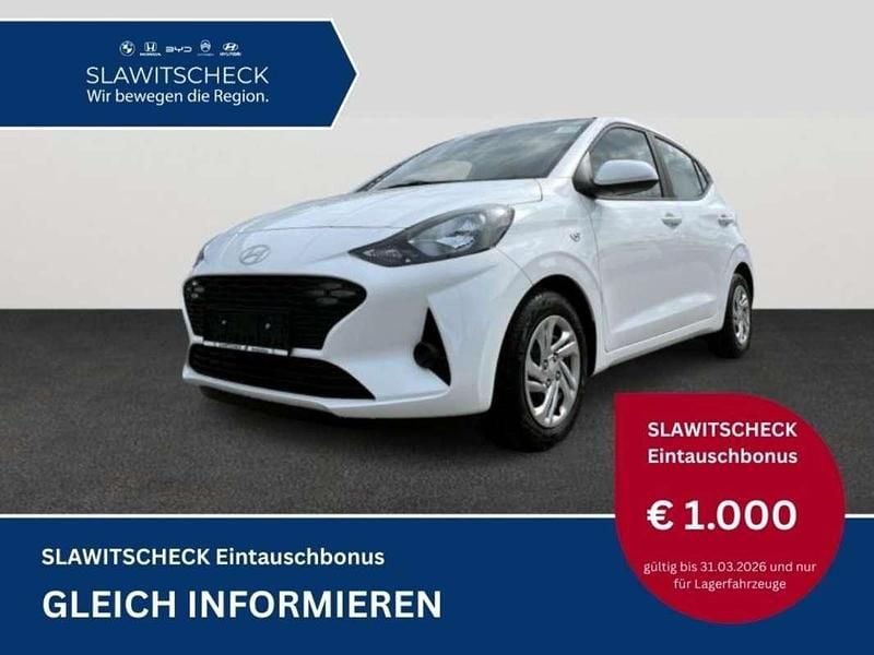 Neu Hyundai i10 GO! 63 PS (46 kW) 2025 Weiß Kleinwagen